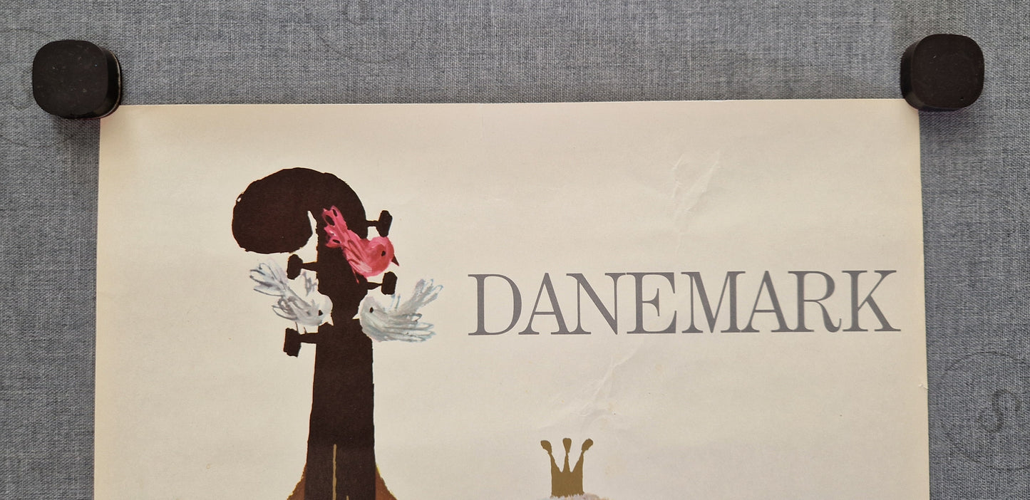 1960s Royal Ballet Copenhagen by Antoni (small version) - Original Vintage Poster