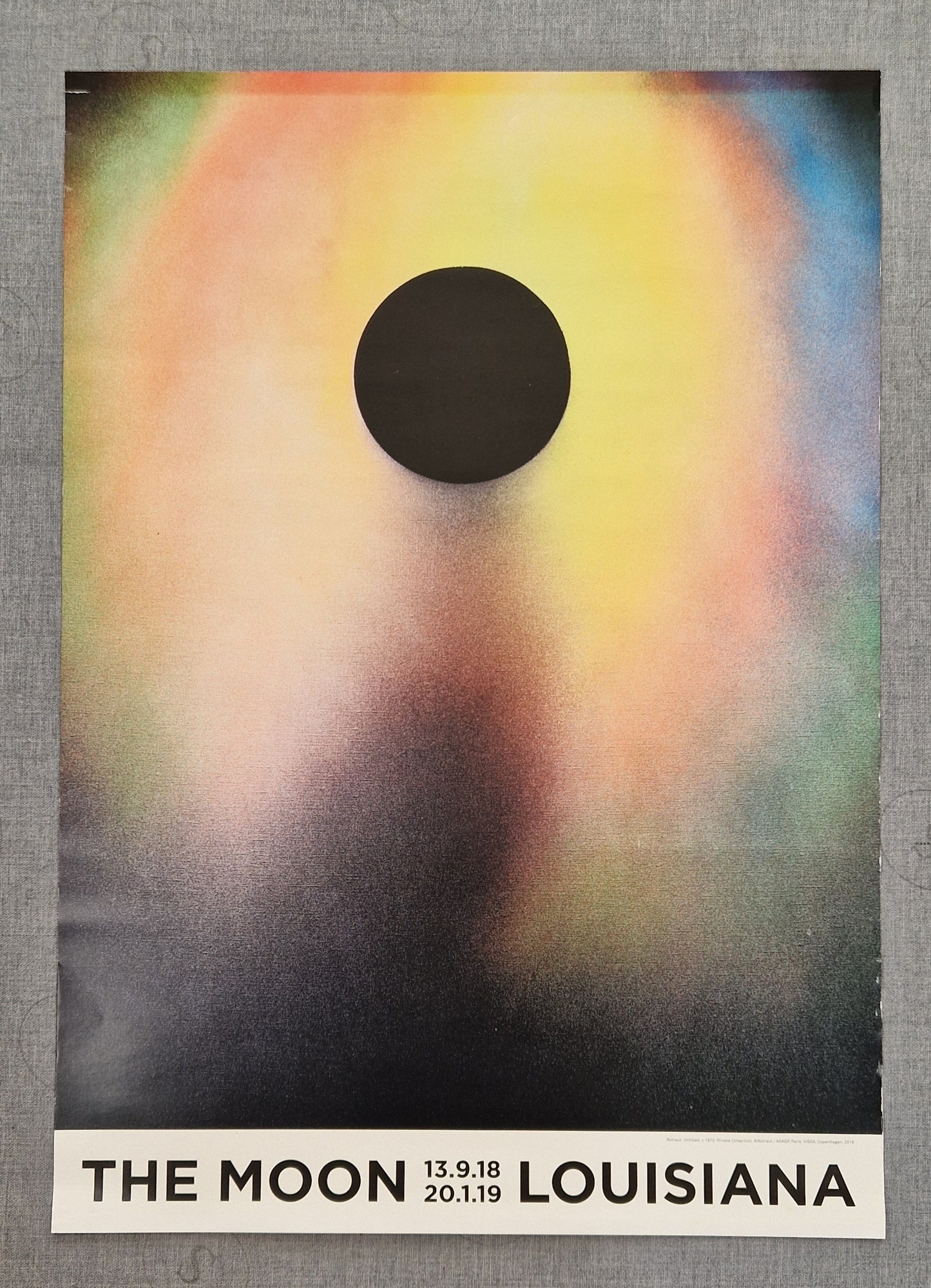 2018 The Moon Louisiana Museum of Modern Art - Original Vintage Poster