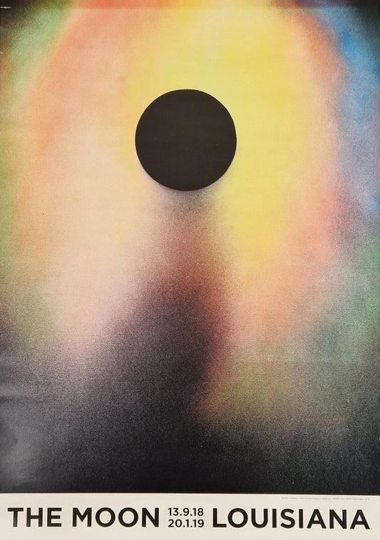 2018 The Moon Louisiana Museum of Modern Art - Original Vintage Poster