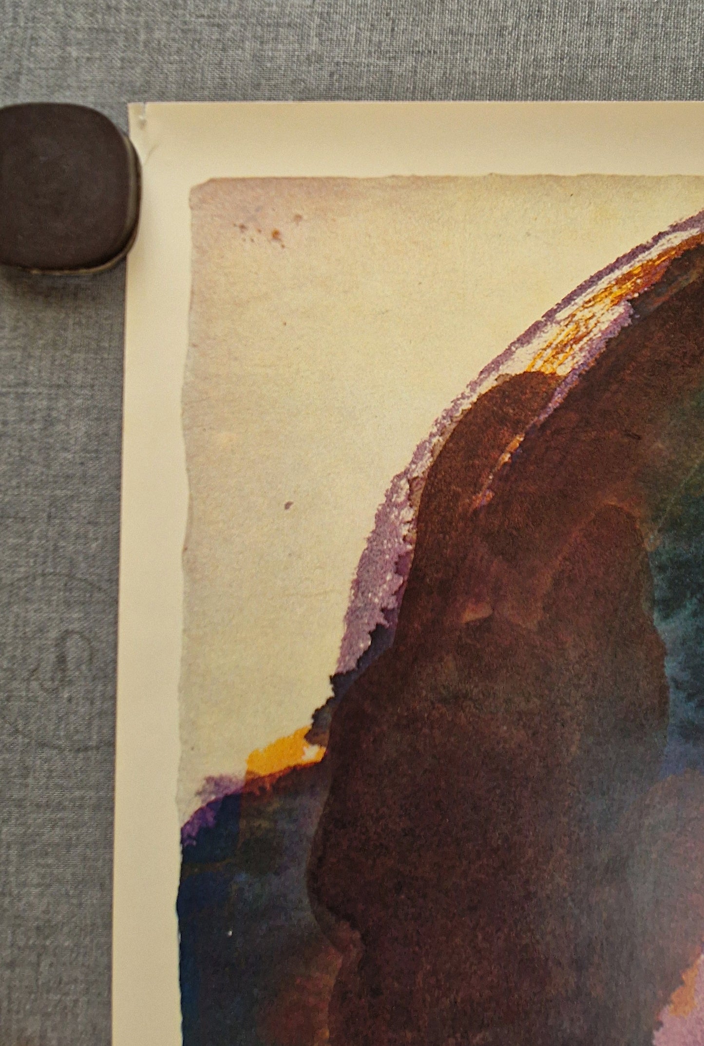 1987 Emil Nolde Louisiana Exhibition Poster - Original Vintage Poster