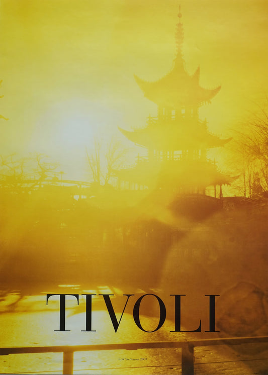 2003 Tivoli Gardens Poster by Erik Steffensen - Original Vintage Poster