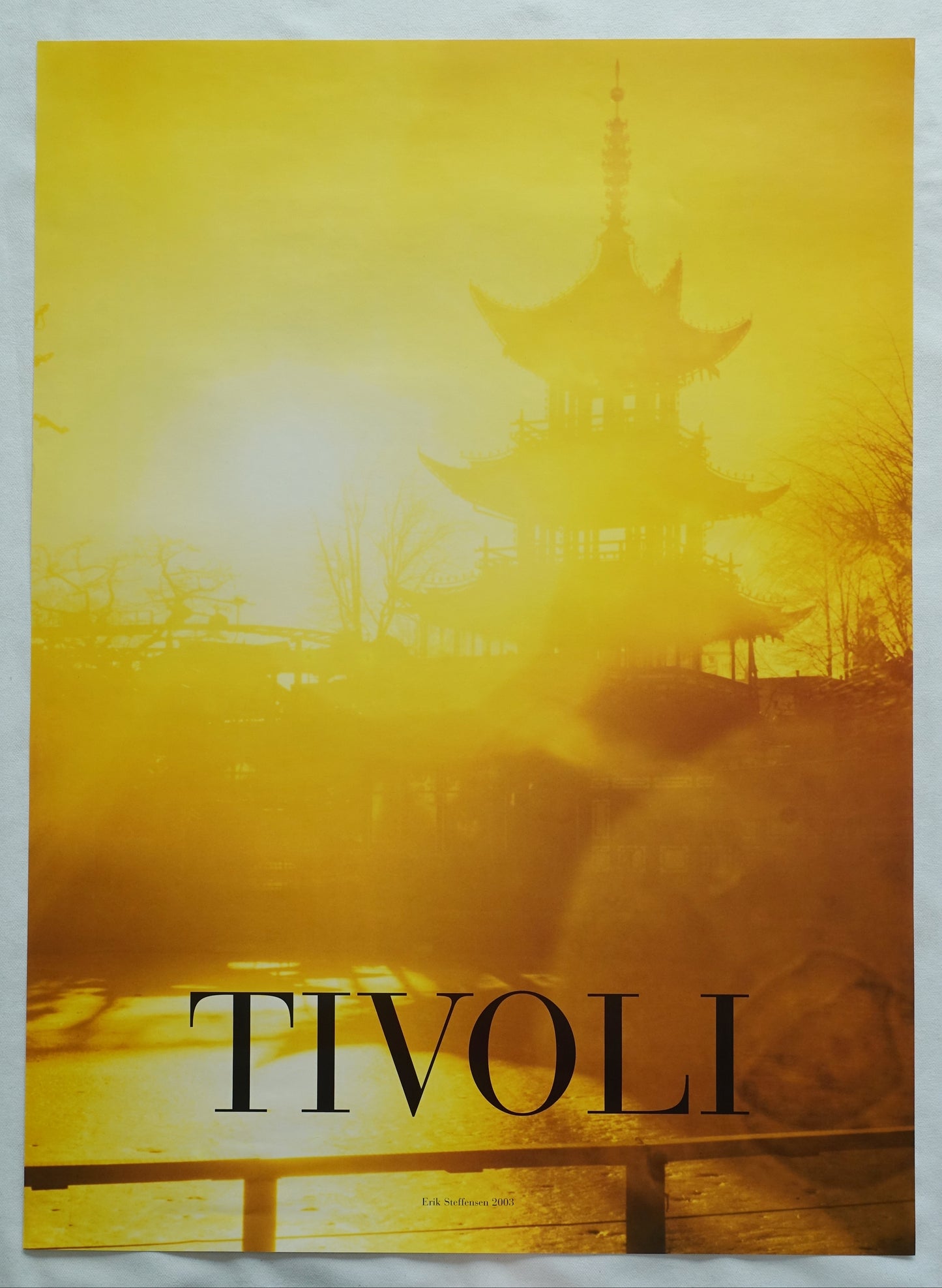 2003 Tivoli Gardens Poster by Erik Steffensen - Original Vintage Poster