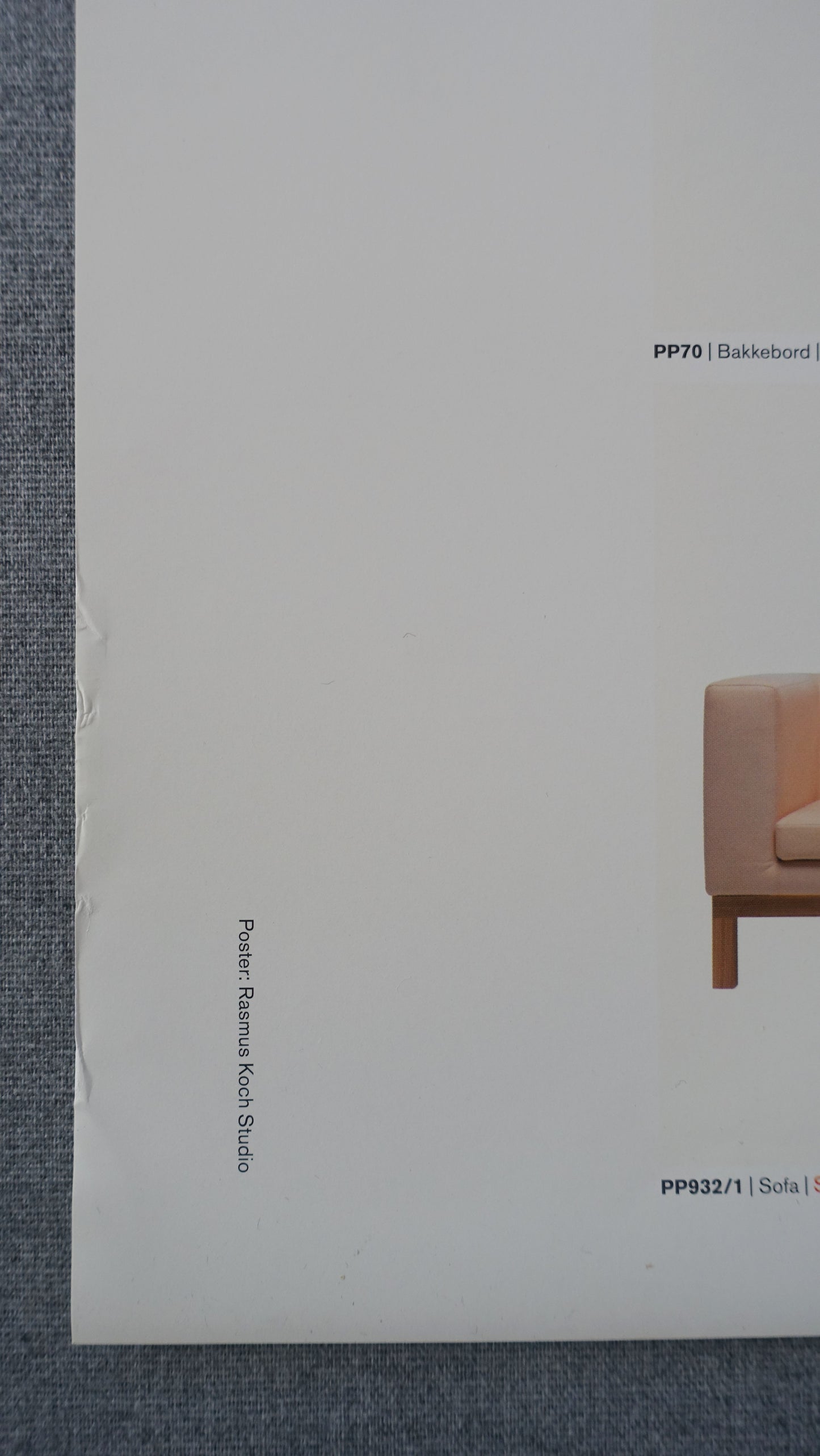 2006 PP Møbler Danish Design Furniture - Original Vintage Poster