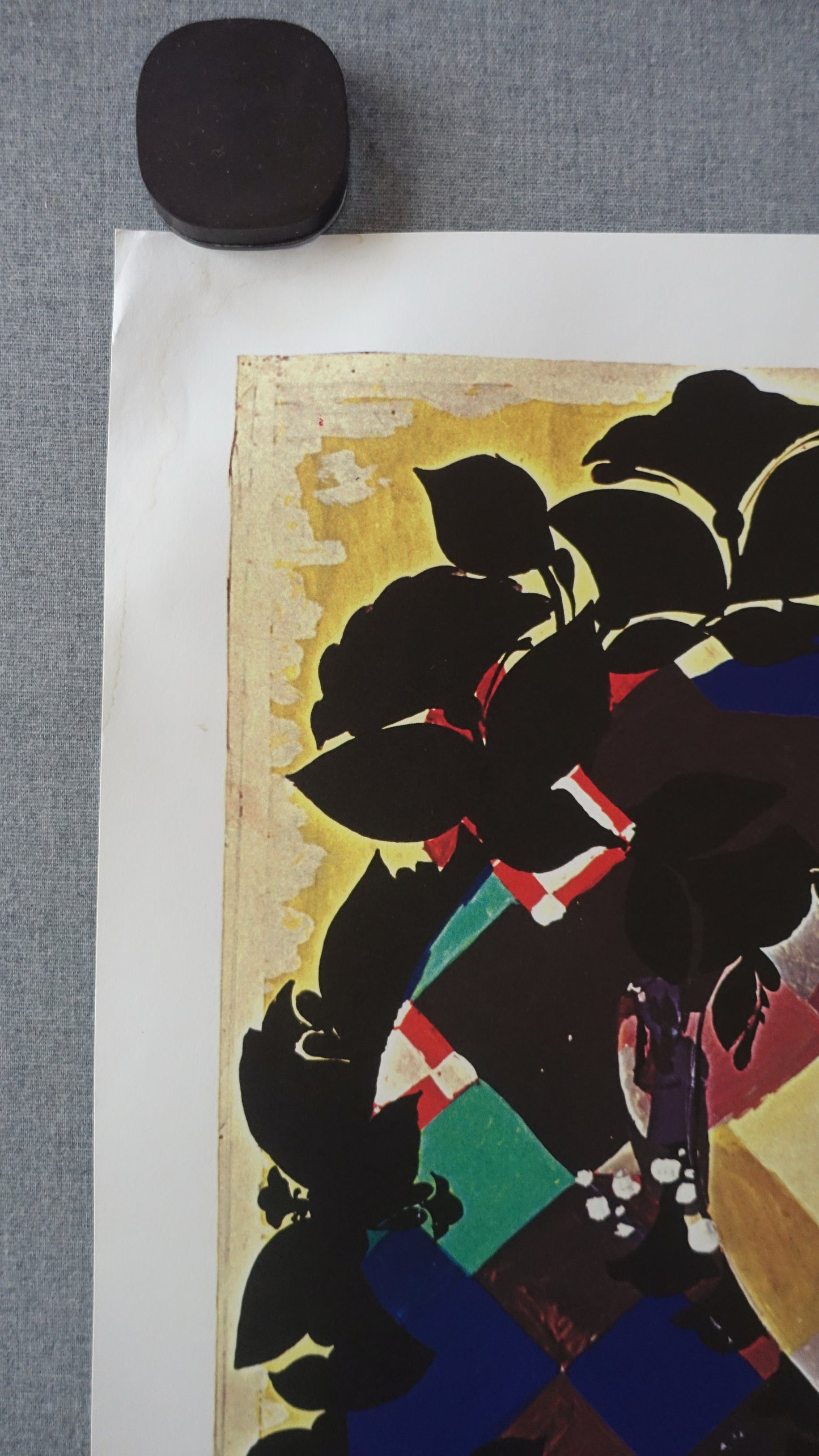 1970s Wiinblad Tapestry Layout - Original Vintage Poster