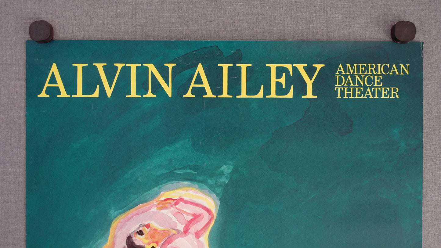 1983 Alvin Ailey's American Dance Theater in Tivoli Gardens - Original Vintage Poster