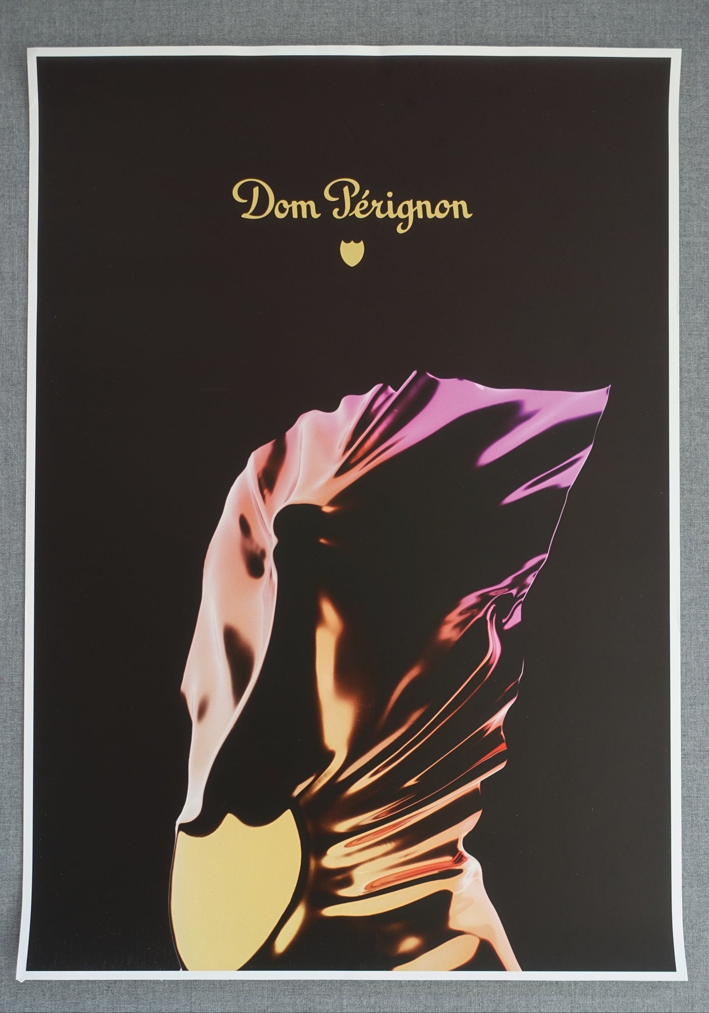 2012 Dom Perignon Champagne Poster - Original Vintage Poster