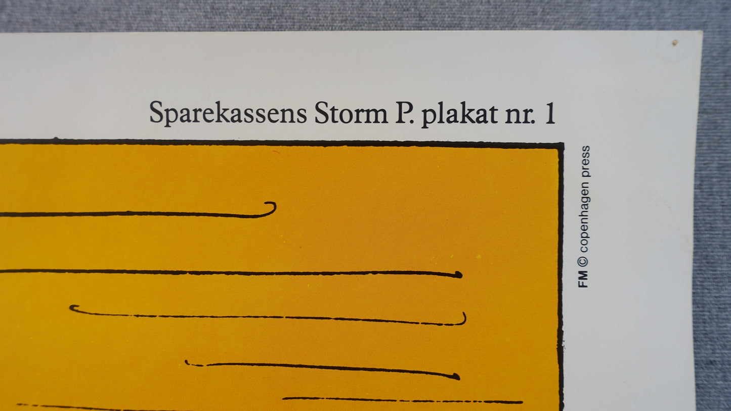 1977 Storm P. Museum Advertisement - Original Vintage Poster