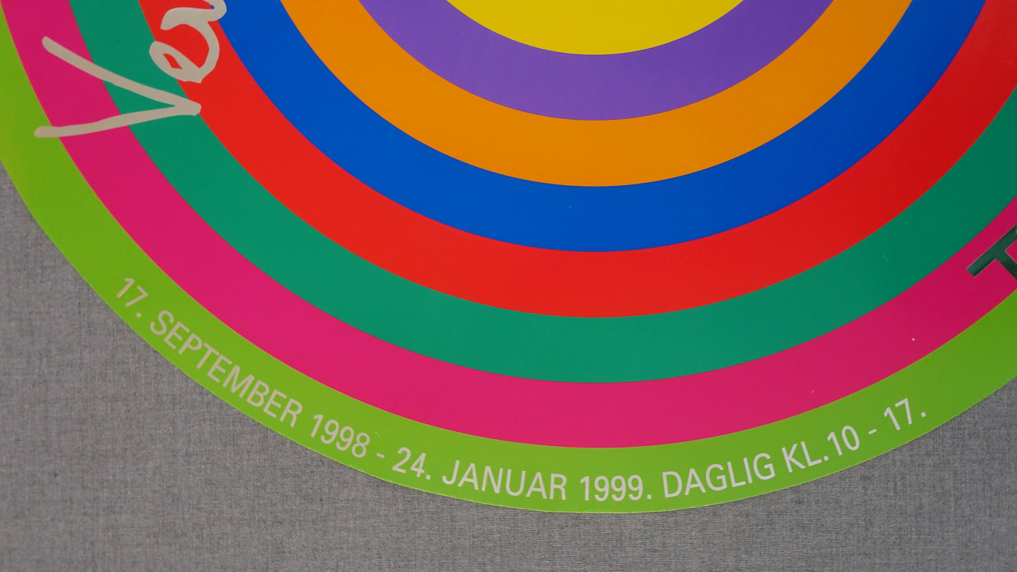 1997 Verner Panton Exhibition - Original Vintage Poster