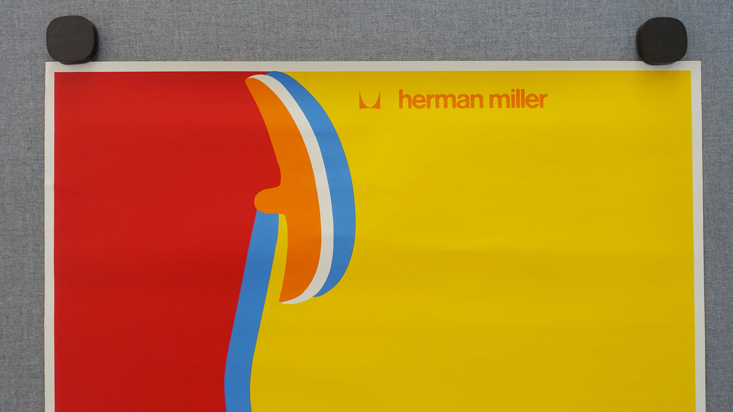 1977 Herman Miller - Kevi Office Chair by Per Arnoldi - Original Vintage Poster