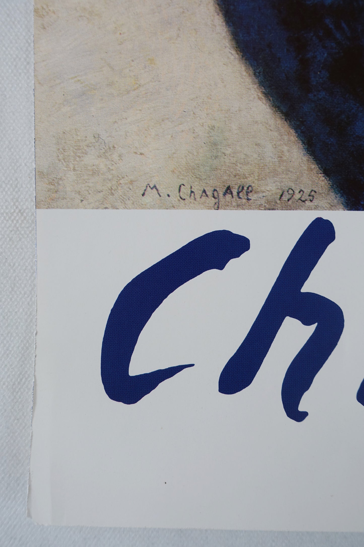 1983 Chagall Peasant Life on Louisiana Museum of Modern Art - Original Vintage Poster