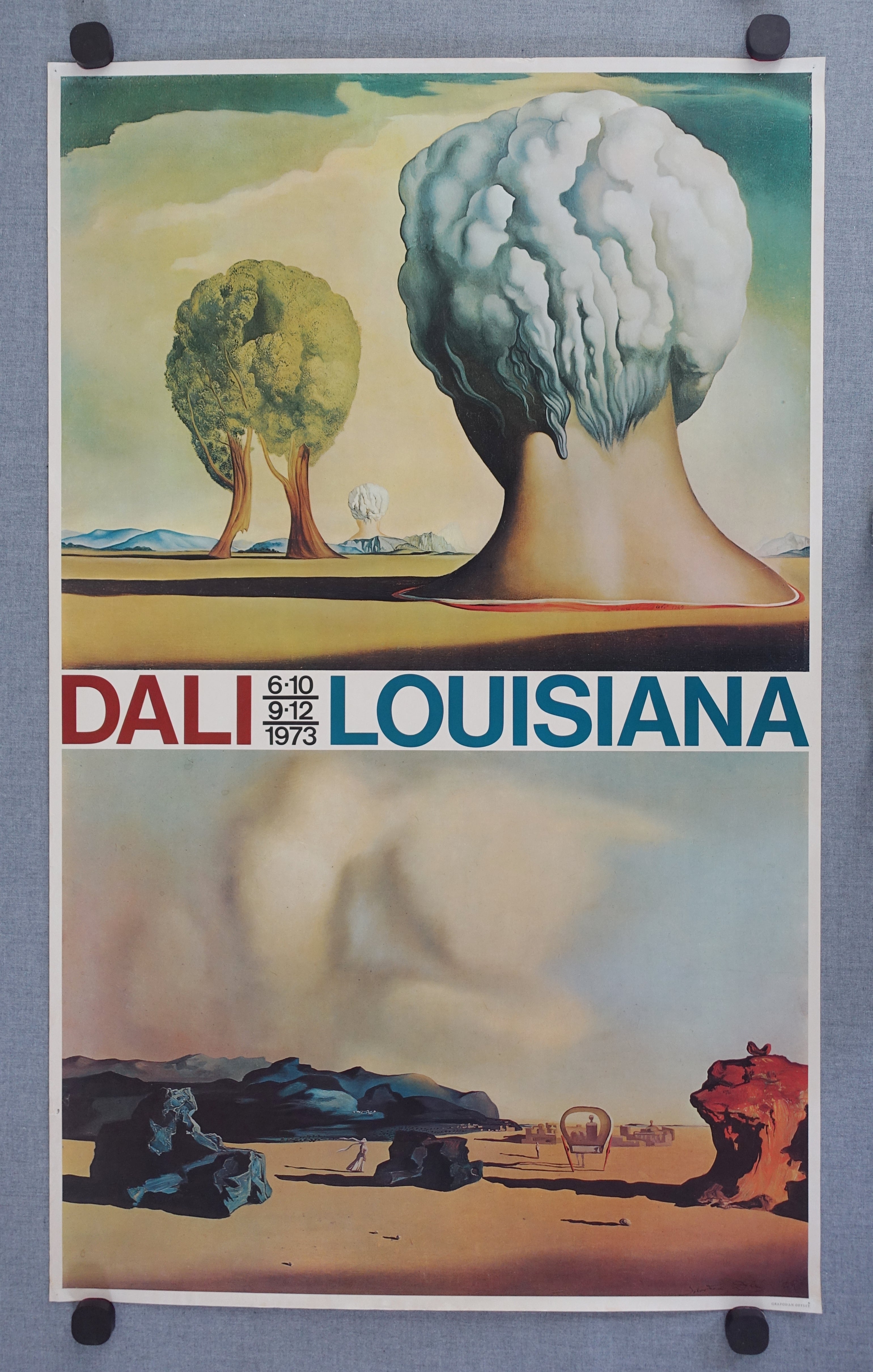 1973 Salvador Dalí - Exhibition on Louisiana Museum, Denmark