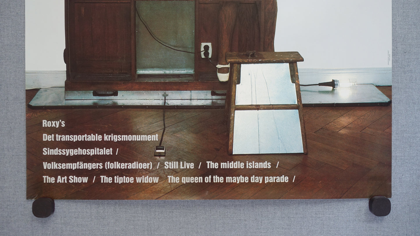 1979 Edward Kienholz Art Exhibition Louisiana Poster - Original Vintage Poster