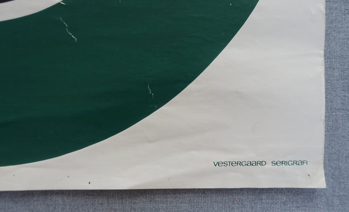 1974 Dewasne on Louisiana Museum of Modern Art - Original Vintage Poster