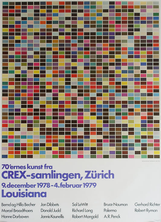 1978 Gerhard Richter - 1025 Colors (1025 Farben) - Original Vintage Poster