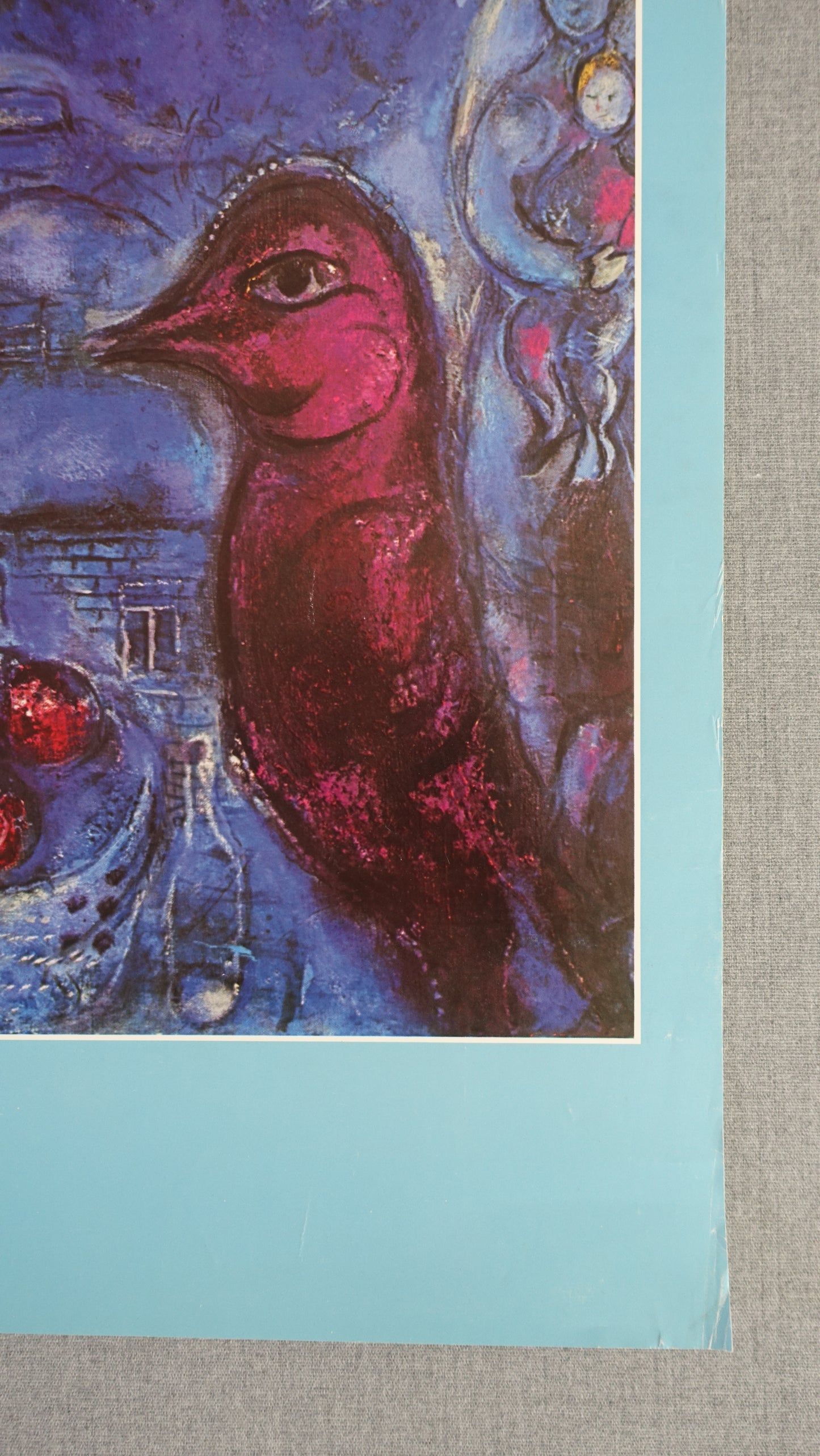 1974 Chagall Folkwang Essen Exhibition - Original Vintage Poster