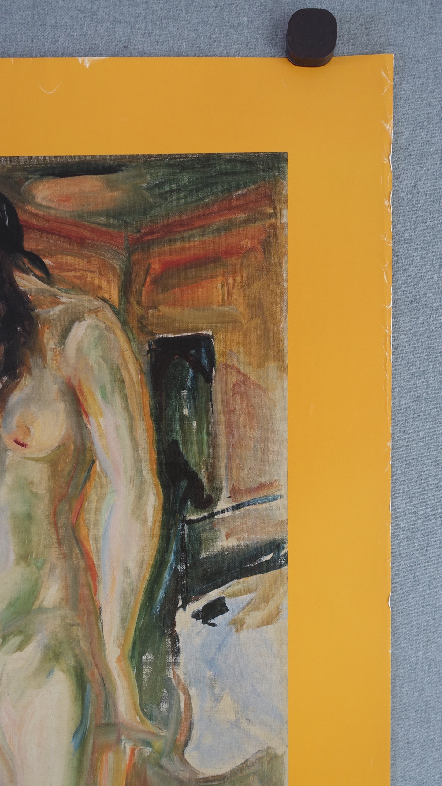 2000 Edvard Munch Exhibition Poster Arken - Original Vintage Poster