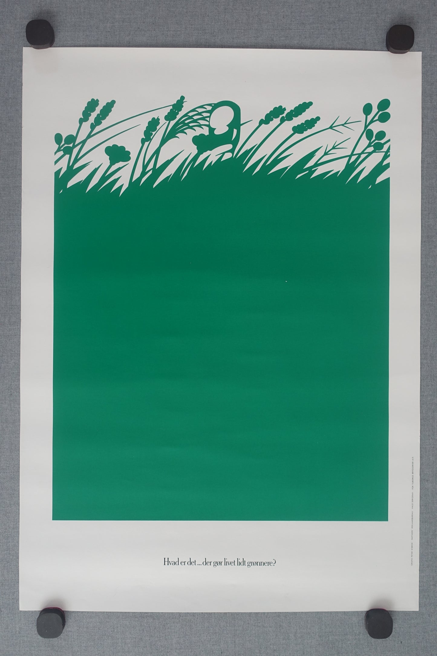 1985 Tuborg Beer Advertisement (Park Life) - Original Vintage Poster