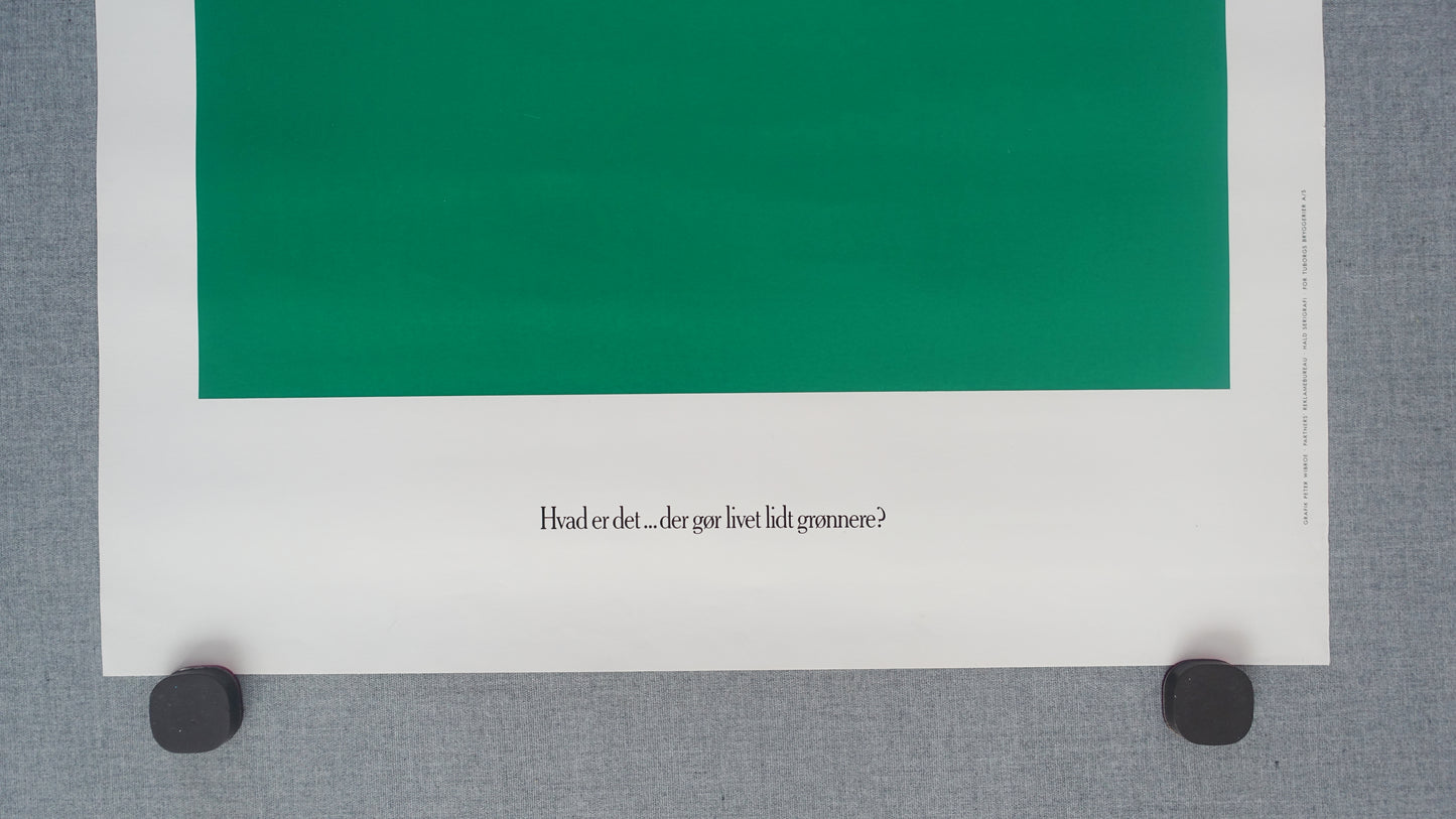 1985 Tuborg Beer Advertisement (Park Life) - Original Vintage Poster