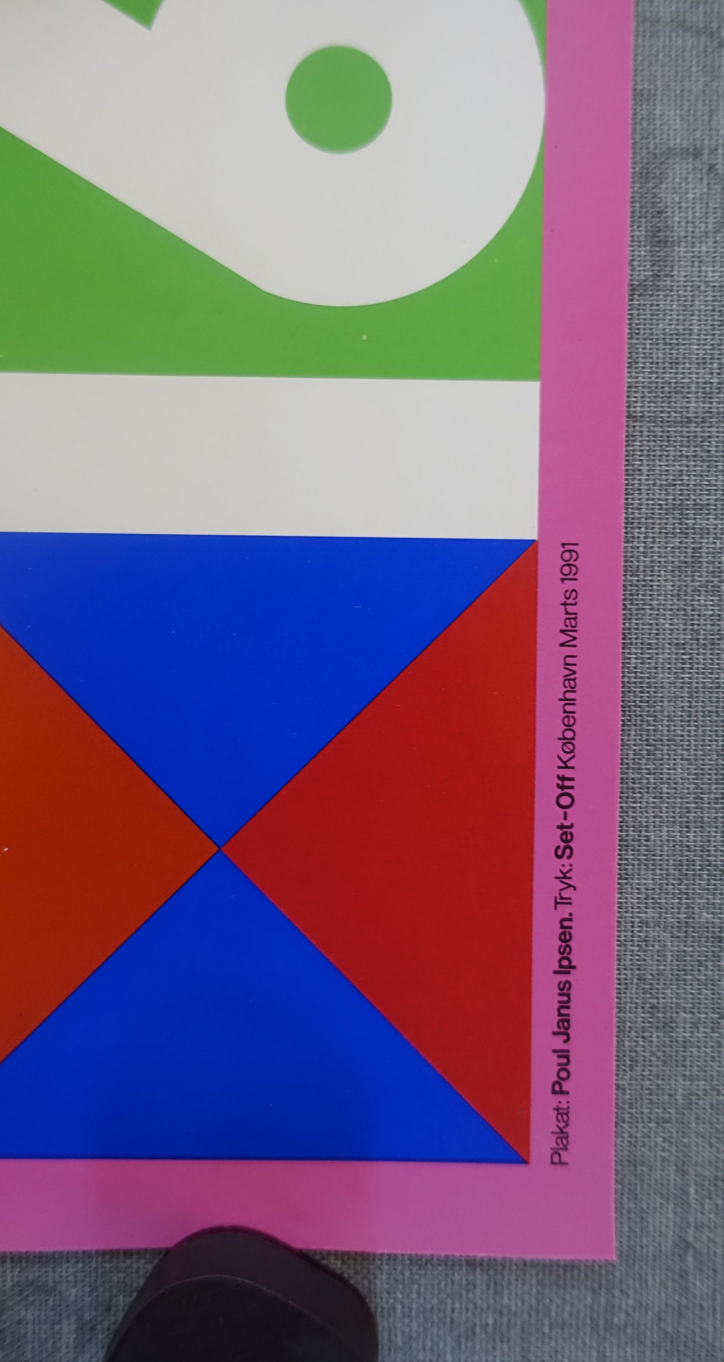 1991 Copenhagen Jazz Festival (signed) - Original Vintage Poster