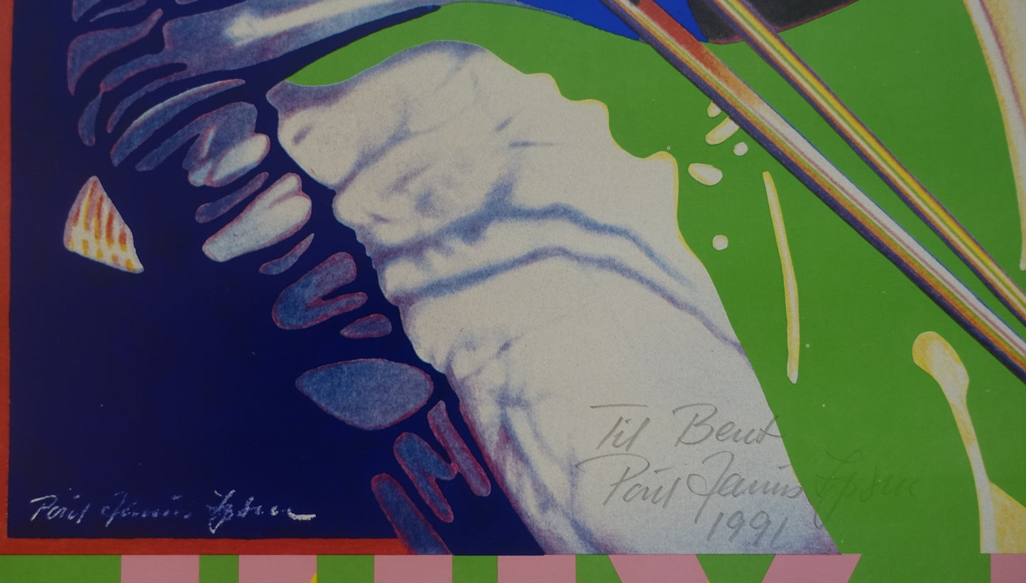 1991 Copenhagen Jazz Festival (signed) - Original Vintage Poster