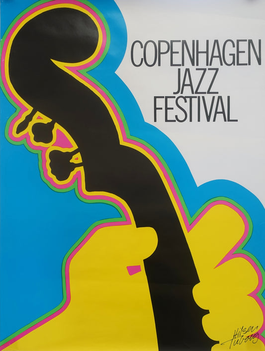 1980 Copenhagen Jazz Festival (test print) - Original Vintage Poster