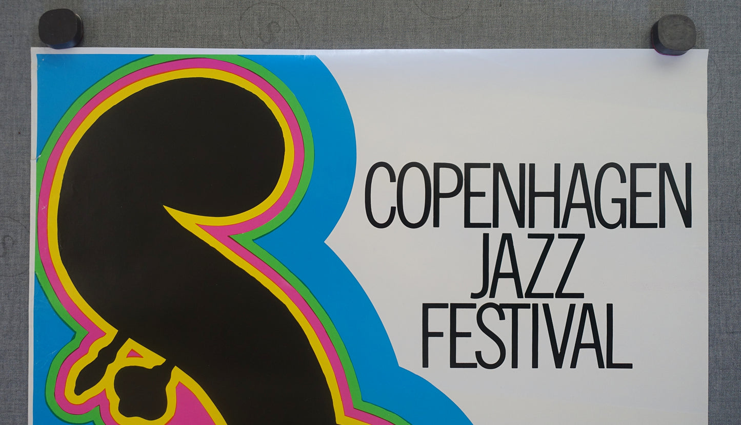 1980 Copenhagen Jazz Festival (test print) - Original Vintage Poster