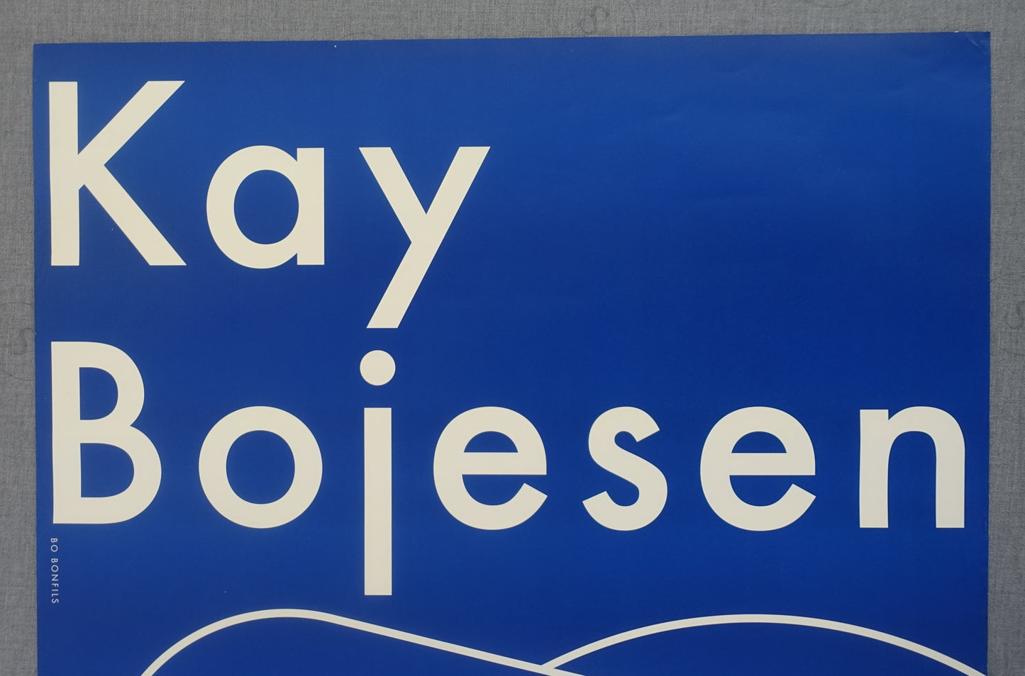 2014 Kay Bojesen Exhibition Poster Sophienholm - Original Vintage Poster