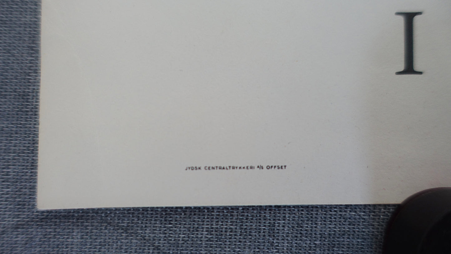 1963 Romeo & Juliet by Bjørn Wiinblad II - Original Vintage Poster