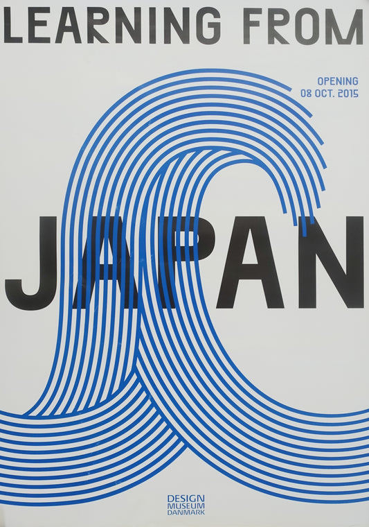 2015 Learning from Japan - Exhibition on Design Museum Denmark - Original Vintage Poster