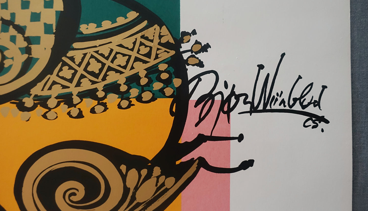 1965 Wiinblad ABC Theatre - Original Vintage Poster