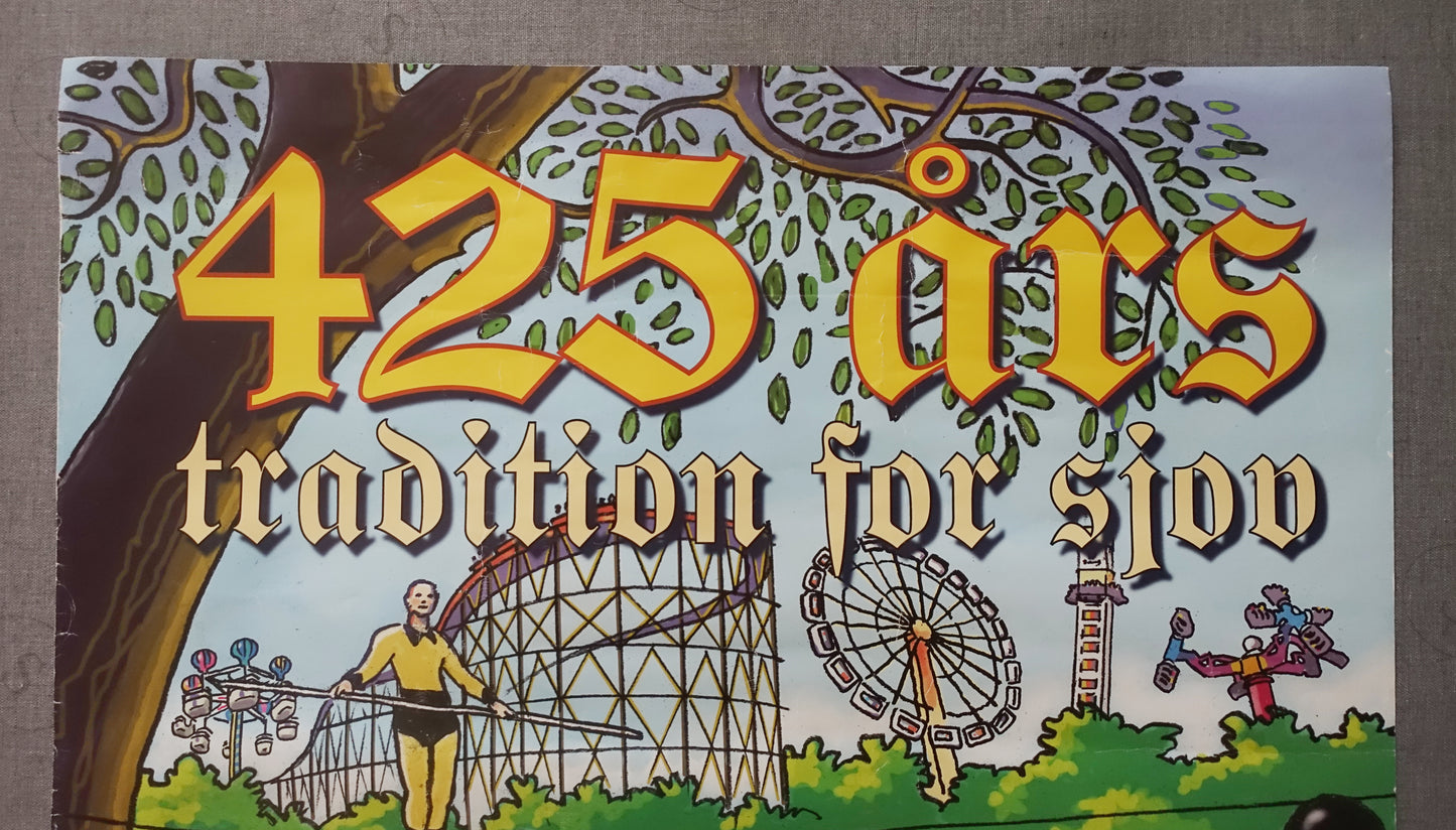 2008 Bakken Amusement Park - Original Vintage Poster