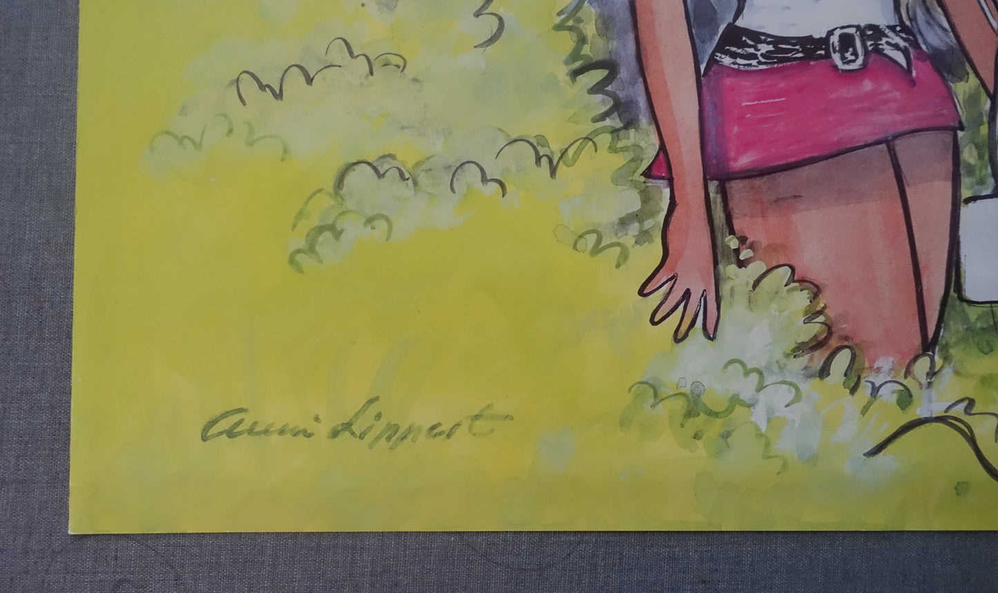 1996 Bakken Amusement Park - Original Vintage Poster