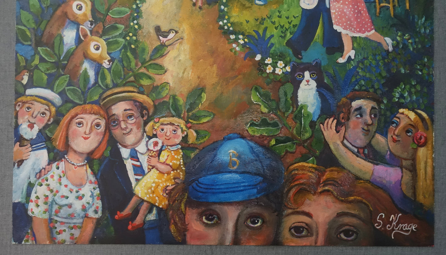 2002 Bakken Amusement Park - Original Vintage Poster