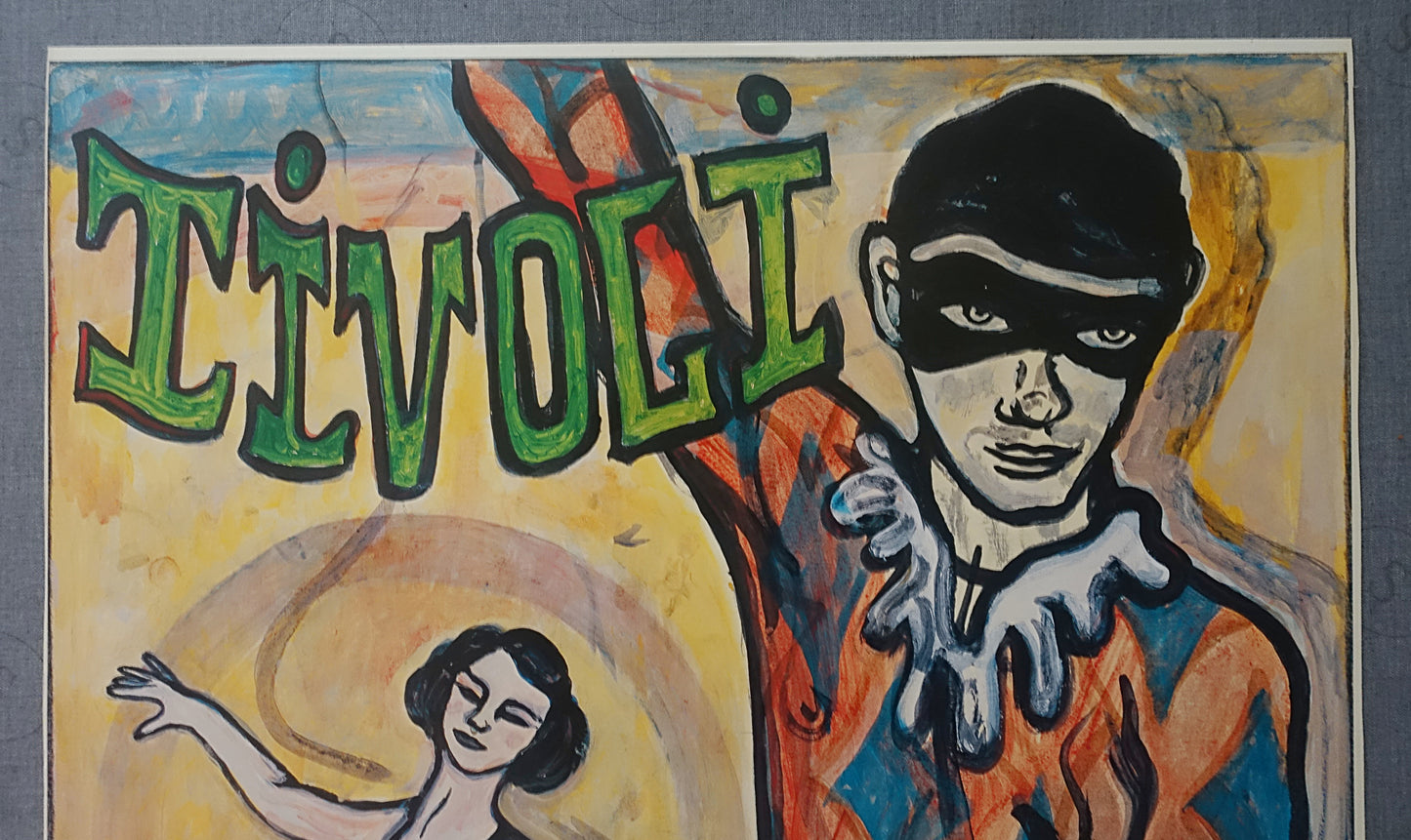 1994 Tivoli Gardens by Knud Odde - Original Vintage poster