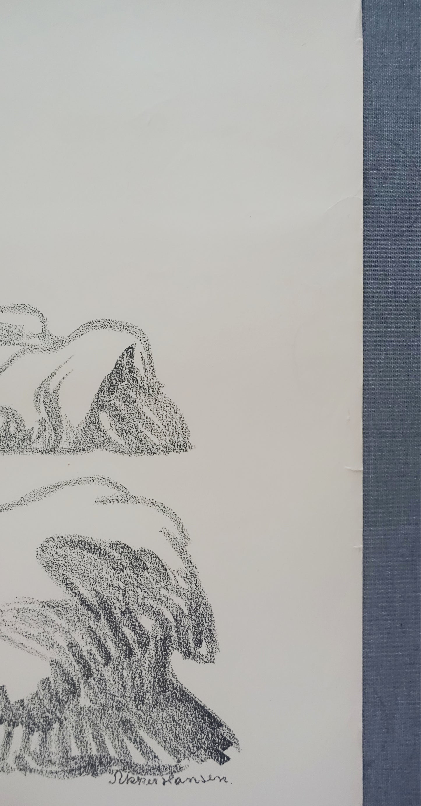 1952 Danish Agricultural Twine Rope Advertisement - Original Vintage Poster