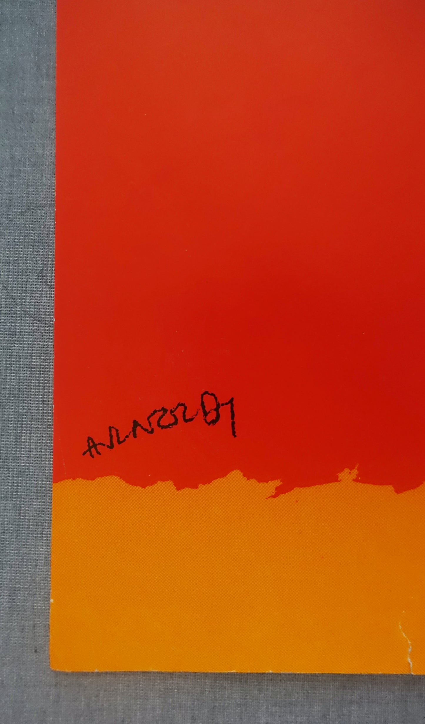 1975 Arnoldi Advertisement for Danish State Railways (Lightning) - Original Vintage Poster