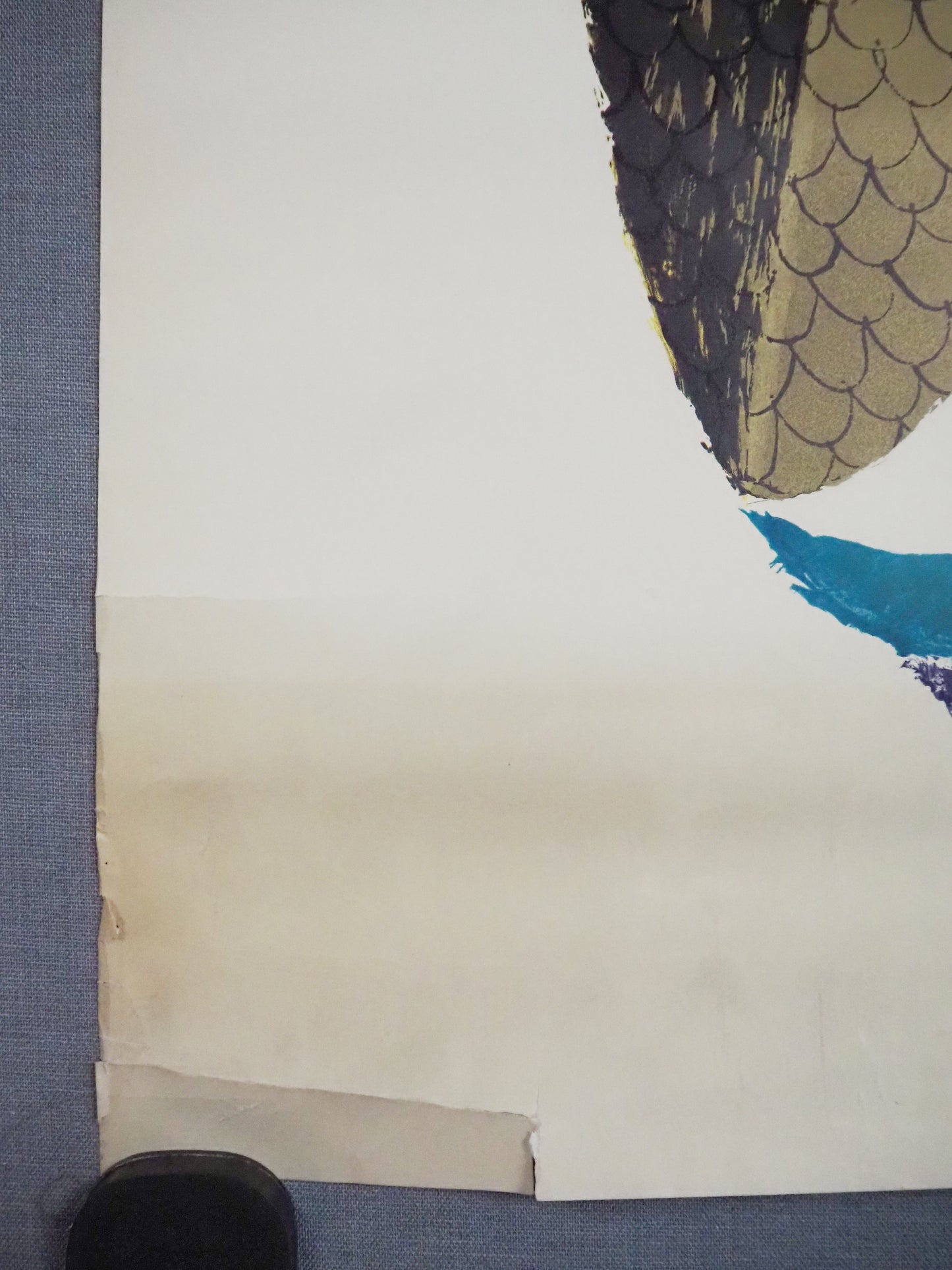 1962 Copenhagen Mermaid by Antoni - Original Vintage Poster