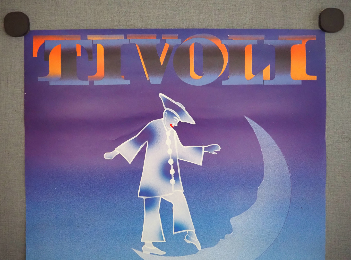 1986 Tivoli Gardens by Peter Hentze  - Original Vintage Poster