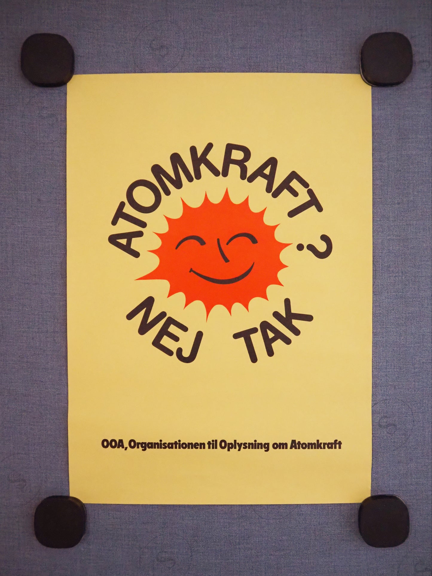 1978 Anti-Nuclear Poster - Original Vintage Poster