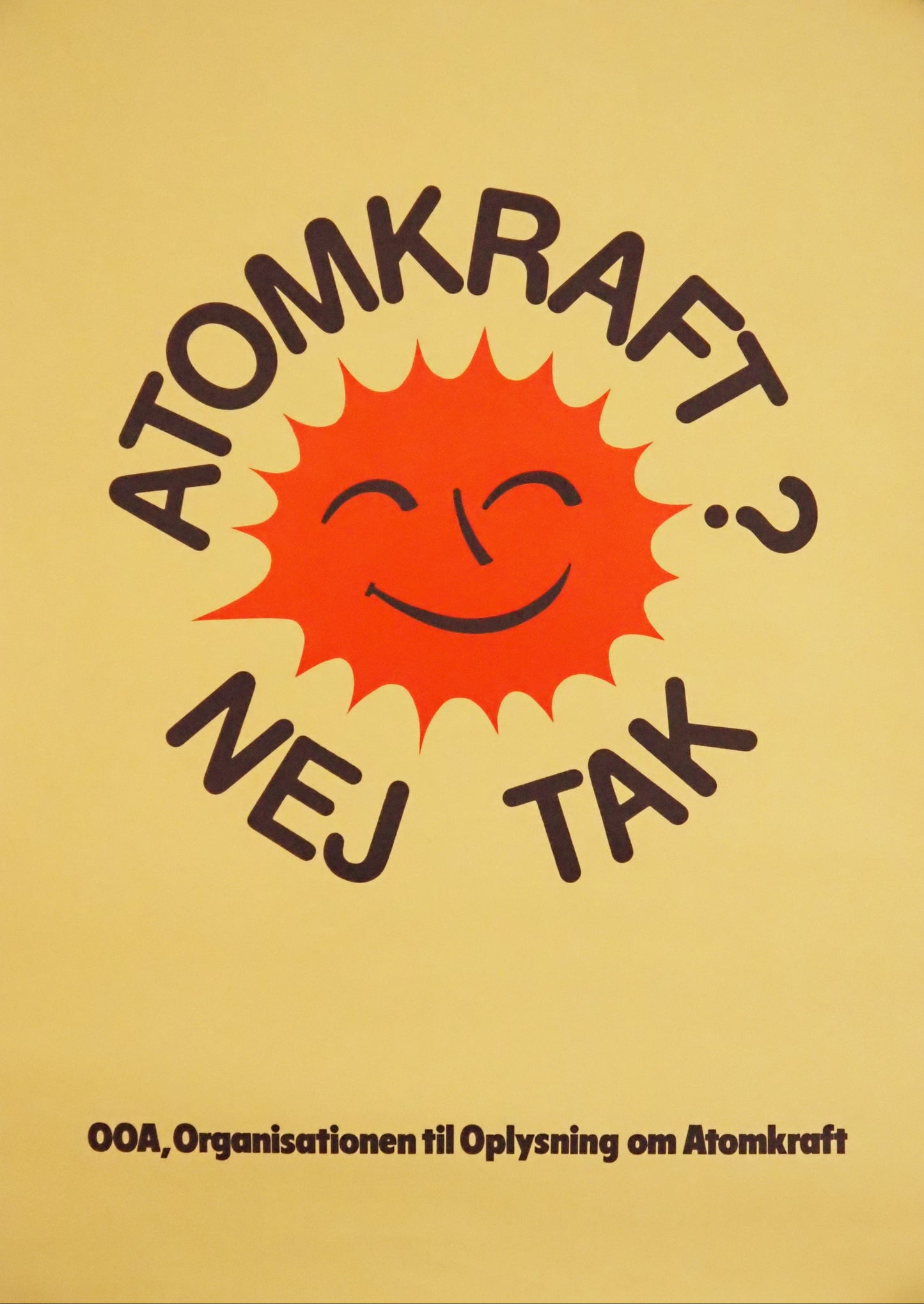 1978 Anti-Nuclear Poster - Original Vintage Poster