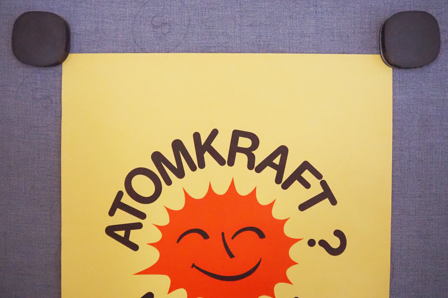 1978 Anti-Nuclear Poster - Original Vintage Poster