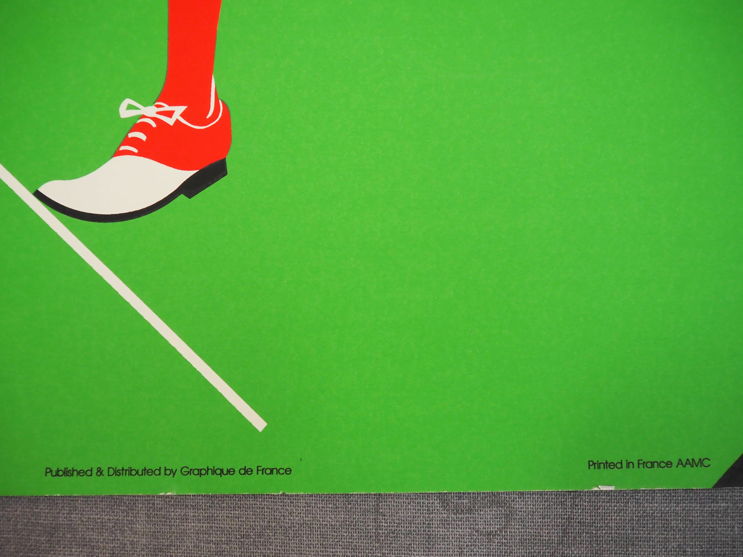 1980 Golf Poster by Lepas - Original Vintage Poster