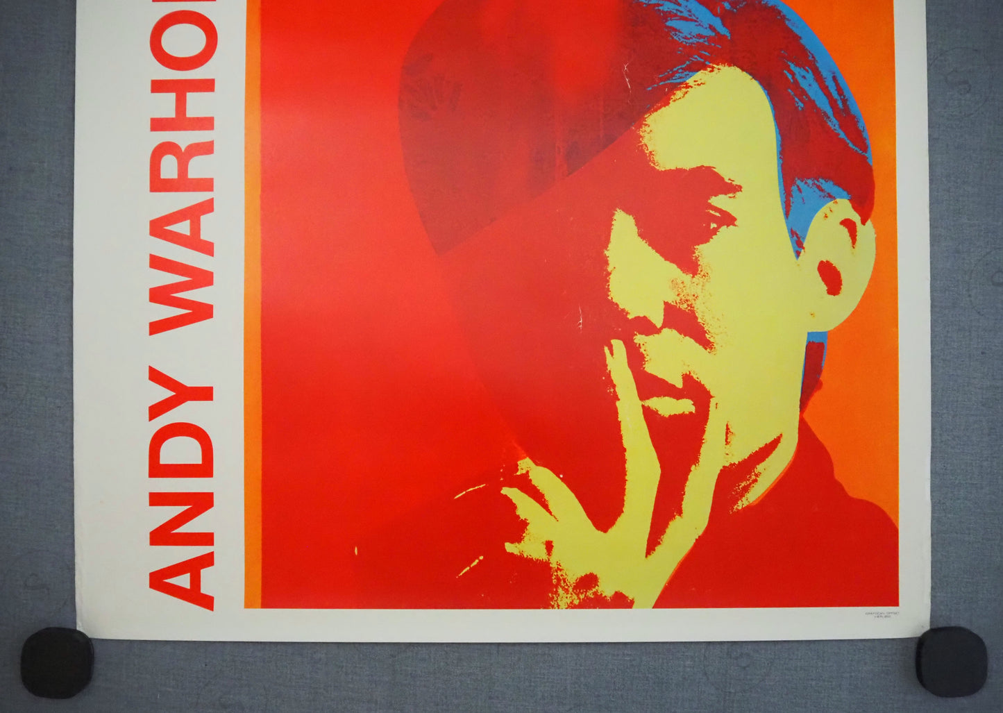 1978 Andy Warhol Double Self-Portrait Louisiana - Original Vintage Poster