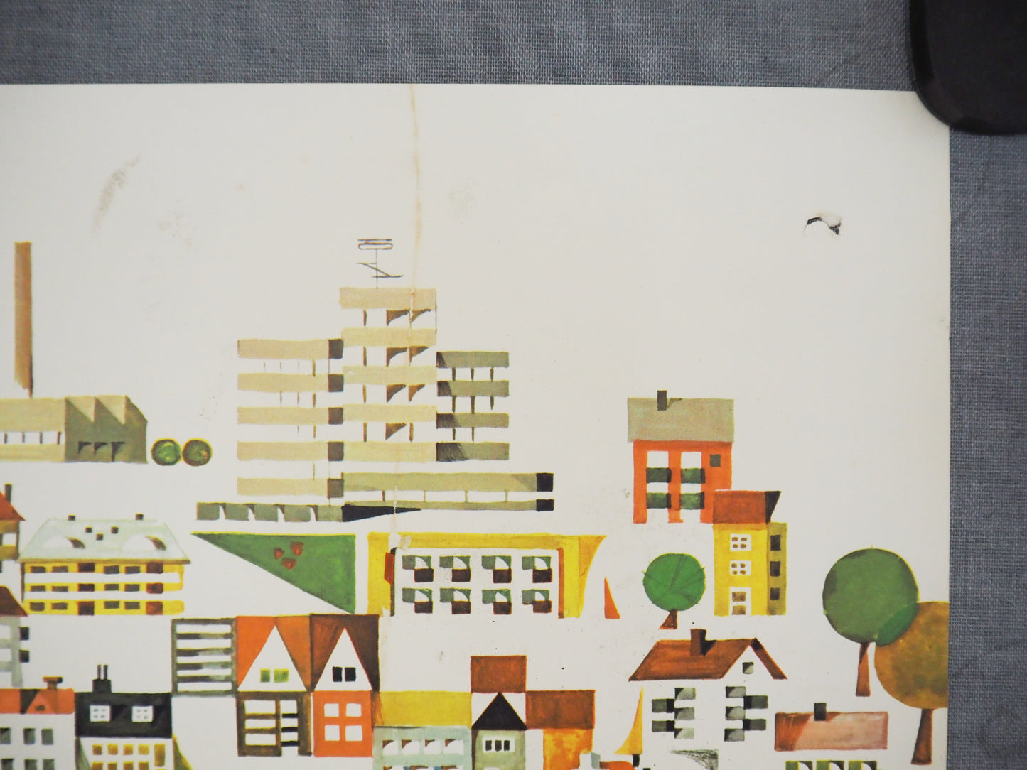 1960s Danish Coffee Poster - Original Vintage Poster