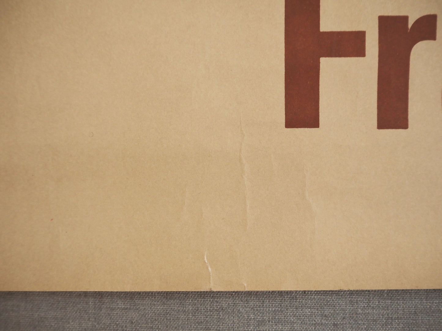 1950s French Travel Poster Foix – Château de Foix Pyrenees - Original Vintage Poster