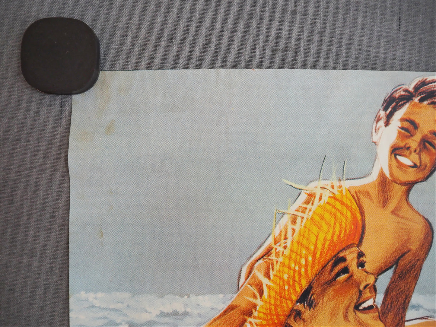 1960s Denmark's Wonder Beach Løkken Travel Poster - Original Vintage Poster