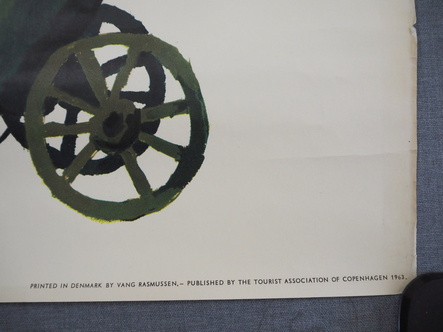 1963 Copenhagen Royal Guard by Antoni - Original Vintage Poster