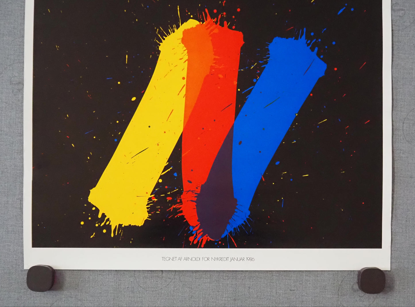 1986 Arnoldi Modern Art - Original Vintage Poster
