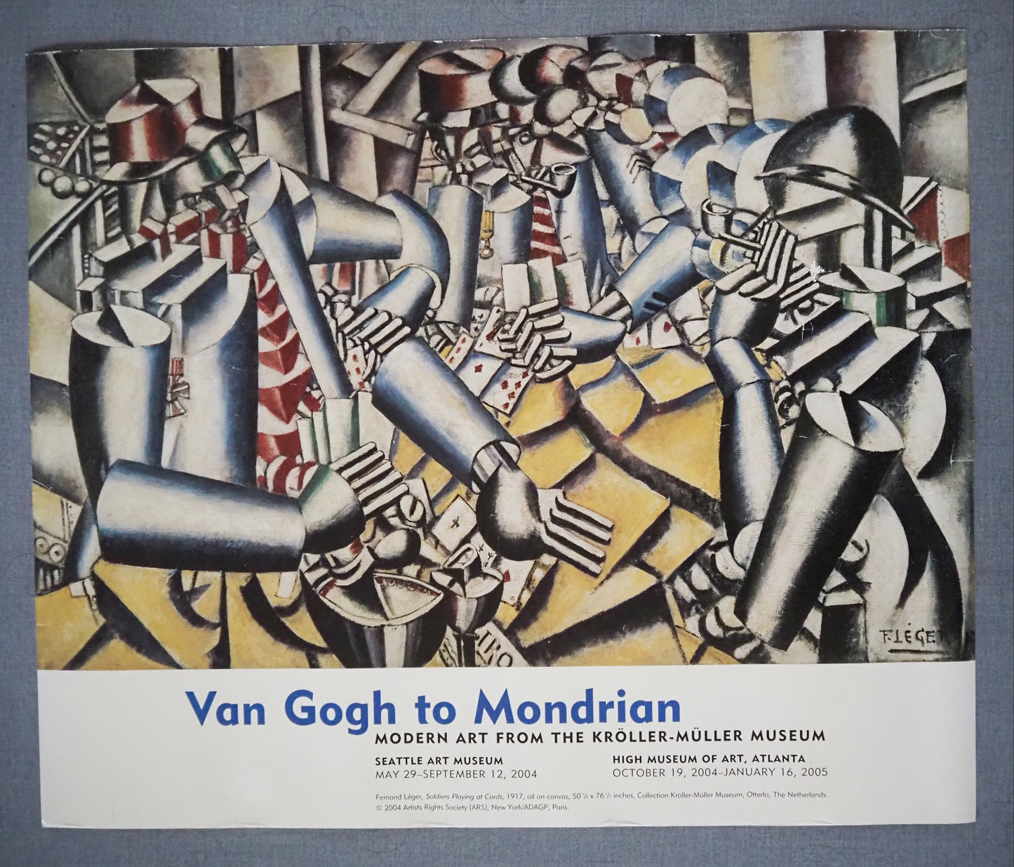2004 Leger Modern Art Kröller-Müller Museum - Original Vintage Poster