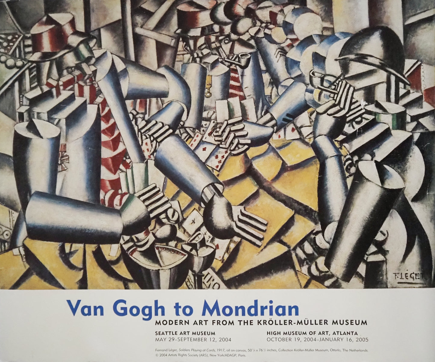 2004 Leger Modern Art Kröller-Müller Museum - Original Vintage Poster